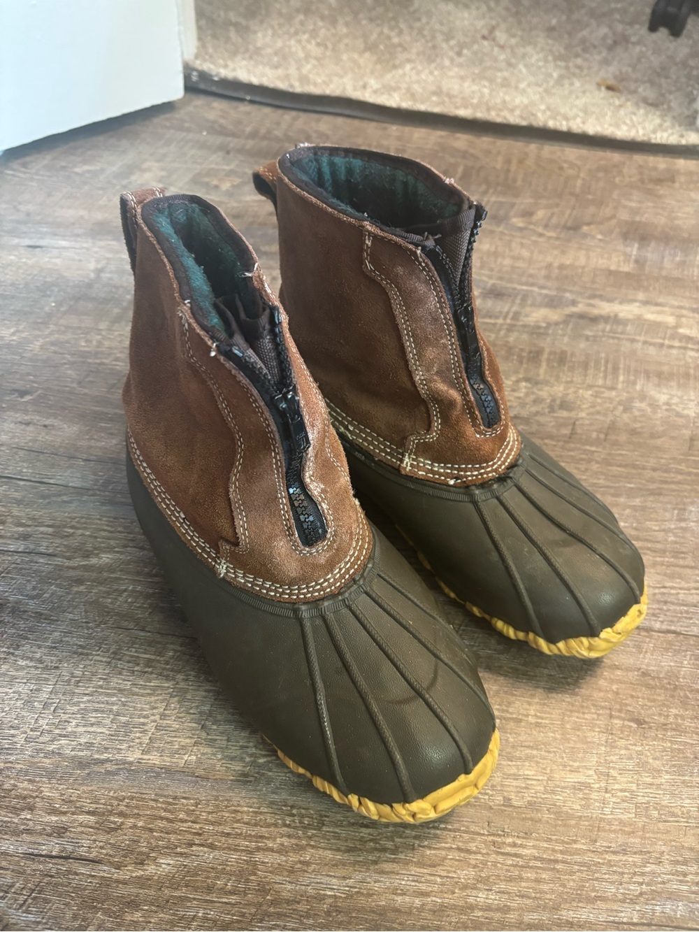 RedHead Brown and Olive Winter Duck Boots